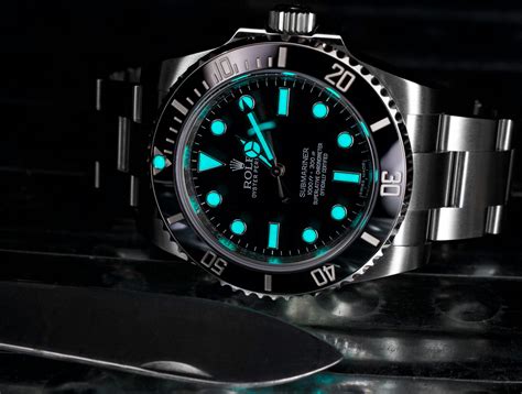 rolex gmt lume|rolex chromalight timeline.